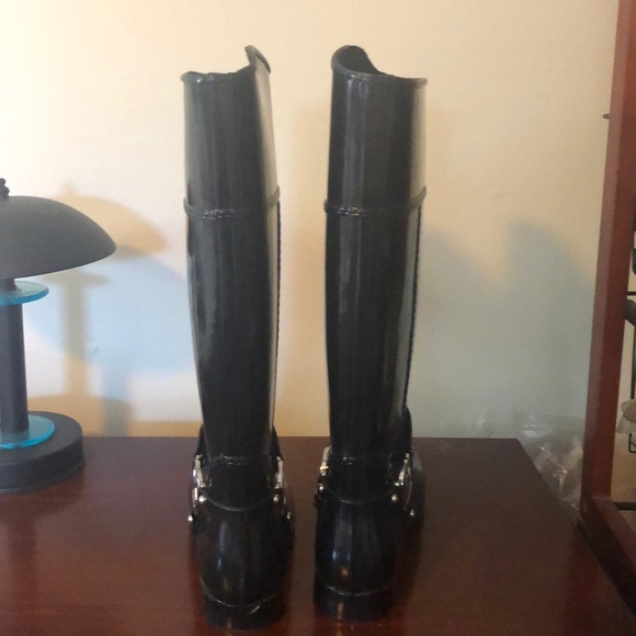 Michael Kors rain boot size 6 - Picture 2 of 5
